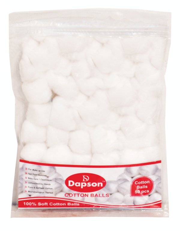 Cotton Balls White 50 PCS.